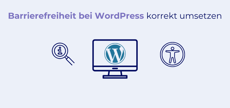 Beitragsbild Barrierefreiheit in WordPress