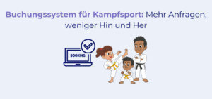 Beitragsbild Buchungssystem Kampfsport