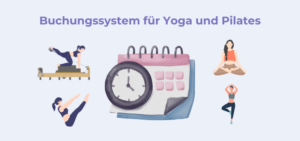 Beitragsbild Buchungssystem Yoga und Pilates