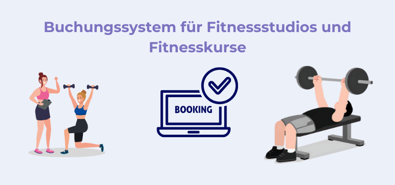 Beitragsbild Buchungssystem für Fitnessstudios und Fitnesskurse