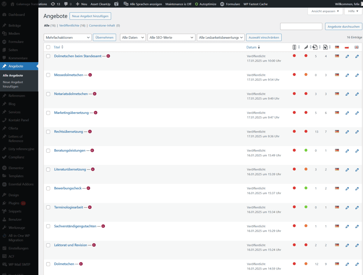 Backend Screenshot 1