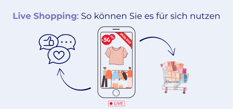 Beitragsbild Live Shopping