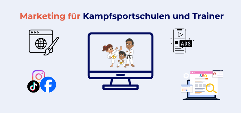 Beitragsbild Marketing für Kampfsportschulen und Trainer