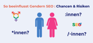 Beitragsbild SEO und Gendern