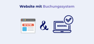 Beitragsbild Website mit Buchungssystem