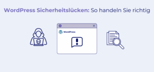 Beitragsbild WordPress Sicherheitelücken